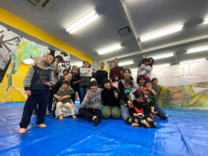 アートワークショップVOL.3「黒の世界。色の世界。」